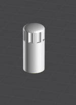 Knoflik na prumer 6